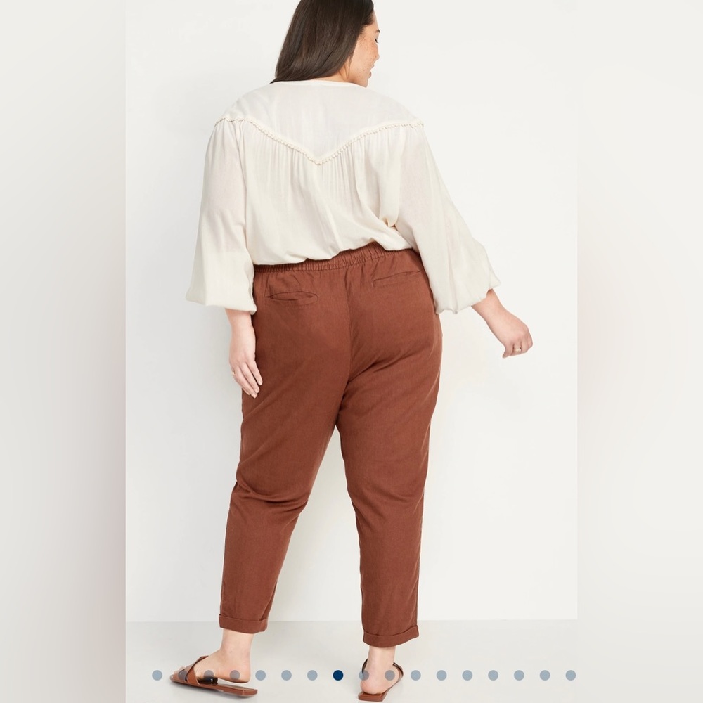 Old Navy linen blend pants